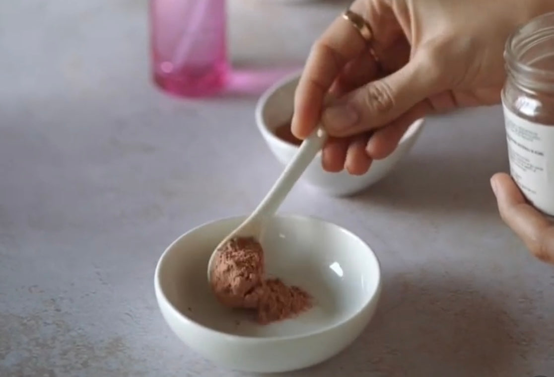 Dionesse - Anti Acne Detox Green Clay Mask 100 gr | Detox Effective, Sebum Stabilising, Anti-Acne and Blemish Skin Care for Oily Skin and Hair