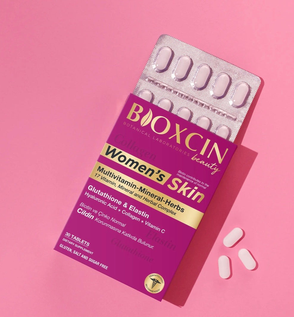 Bioxcin women multivitamins for Skin 30 Tablets
