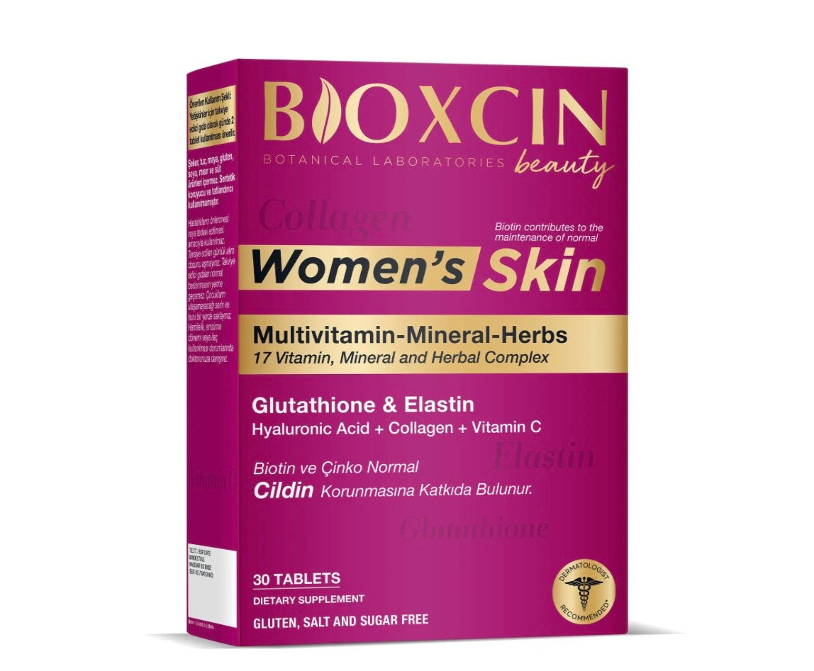 Bioxcin women multivitamins for Skin 30 Tablets