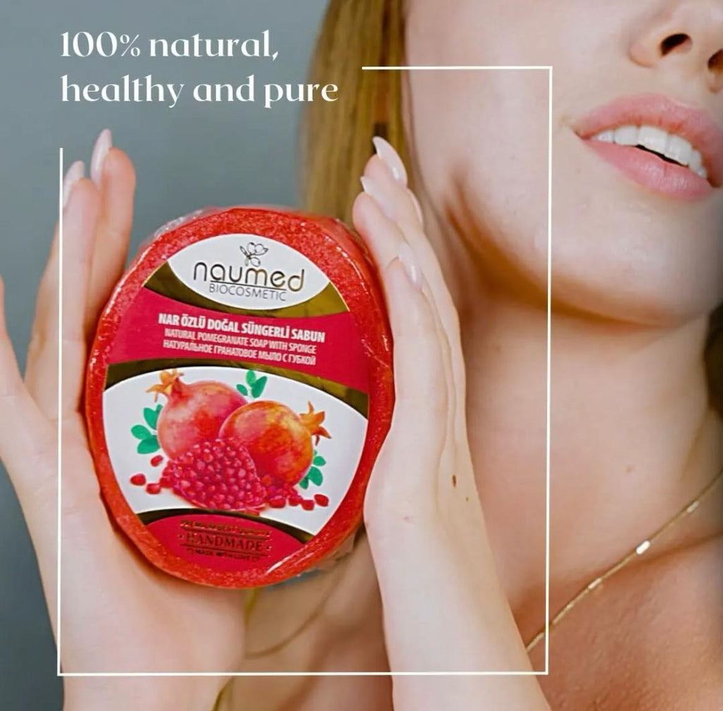 Pomegranate Sponge Soap