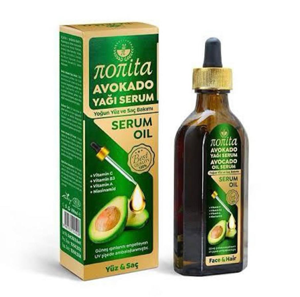 Avocado serum for face body & Hair